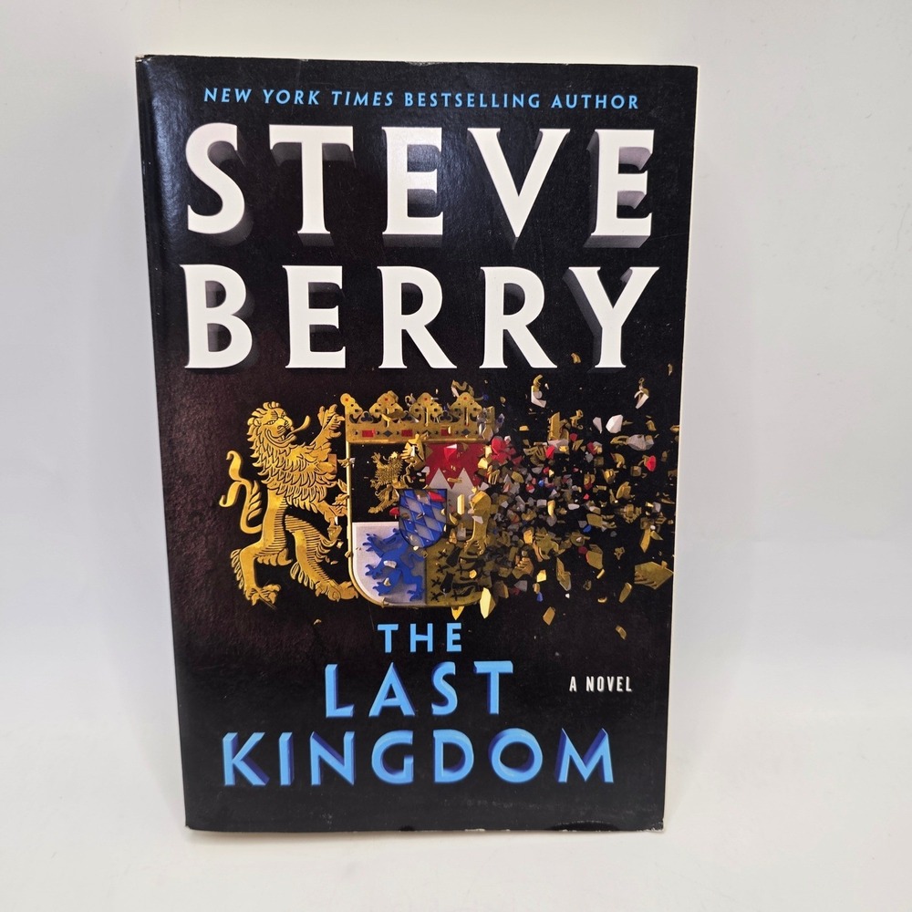 Steve Berry The Last Kingdom Cotton Malone Novel Historical Thriller Paperback